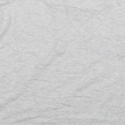 Womens UK Size S Maison De Nimes Grey Basic T-Shirt