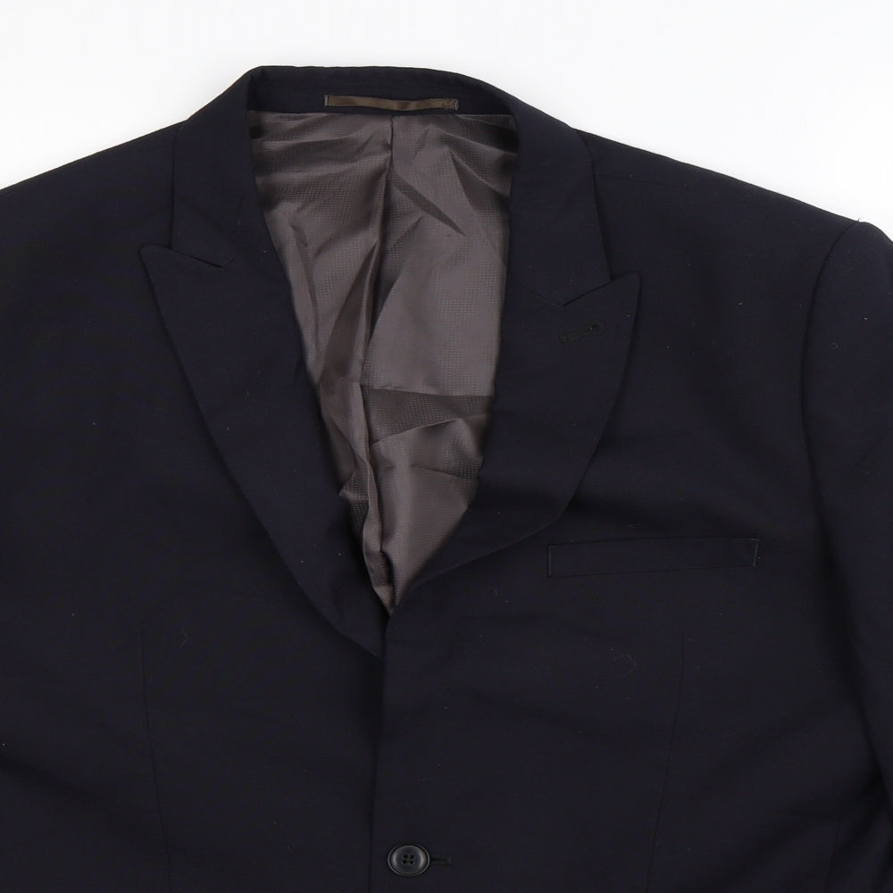 Mens UK Size 42 NEXT Regular Blue Suit Jacket