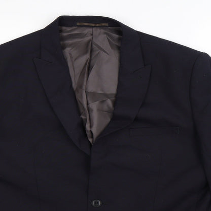 Mens UK Size 42 NEXT Regular Blue Suit Jacket