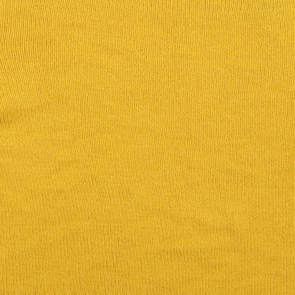 Divided Womens Yellow  Knit Pullover Jumper Size M