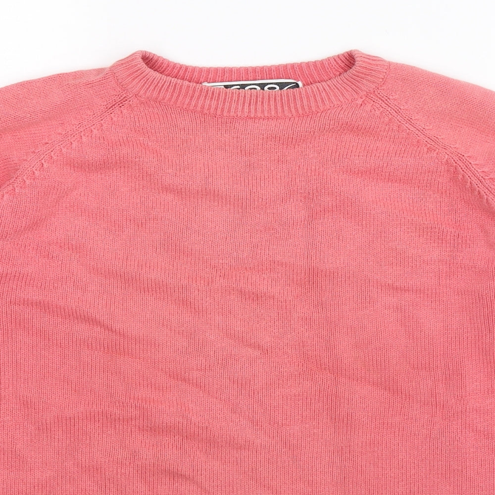 Cooc Womens Pink  Knit Pullover Jumper One Size