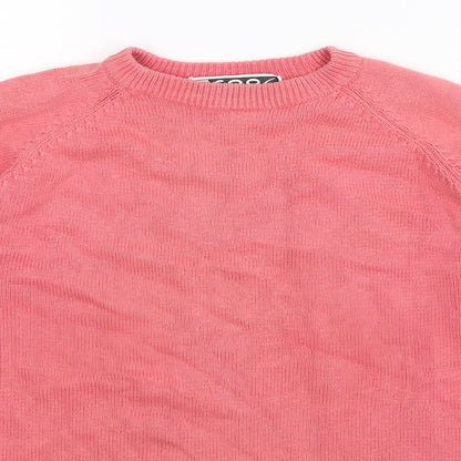 Cooc Womens Pink  Knit Pullover Jumper One Size