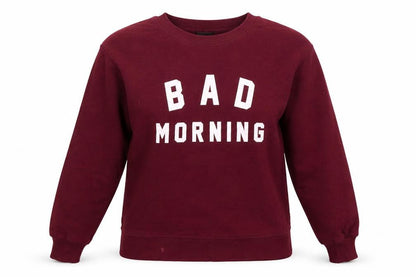 Womens UK Size S Bershka Purple Pullover Sweatshirt