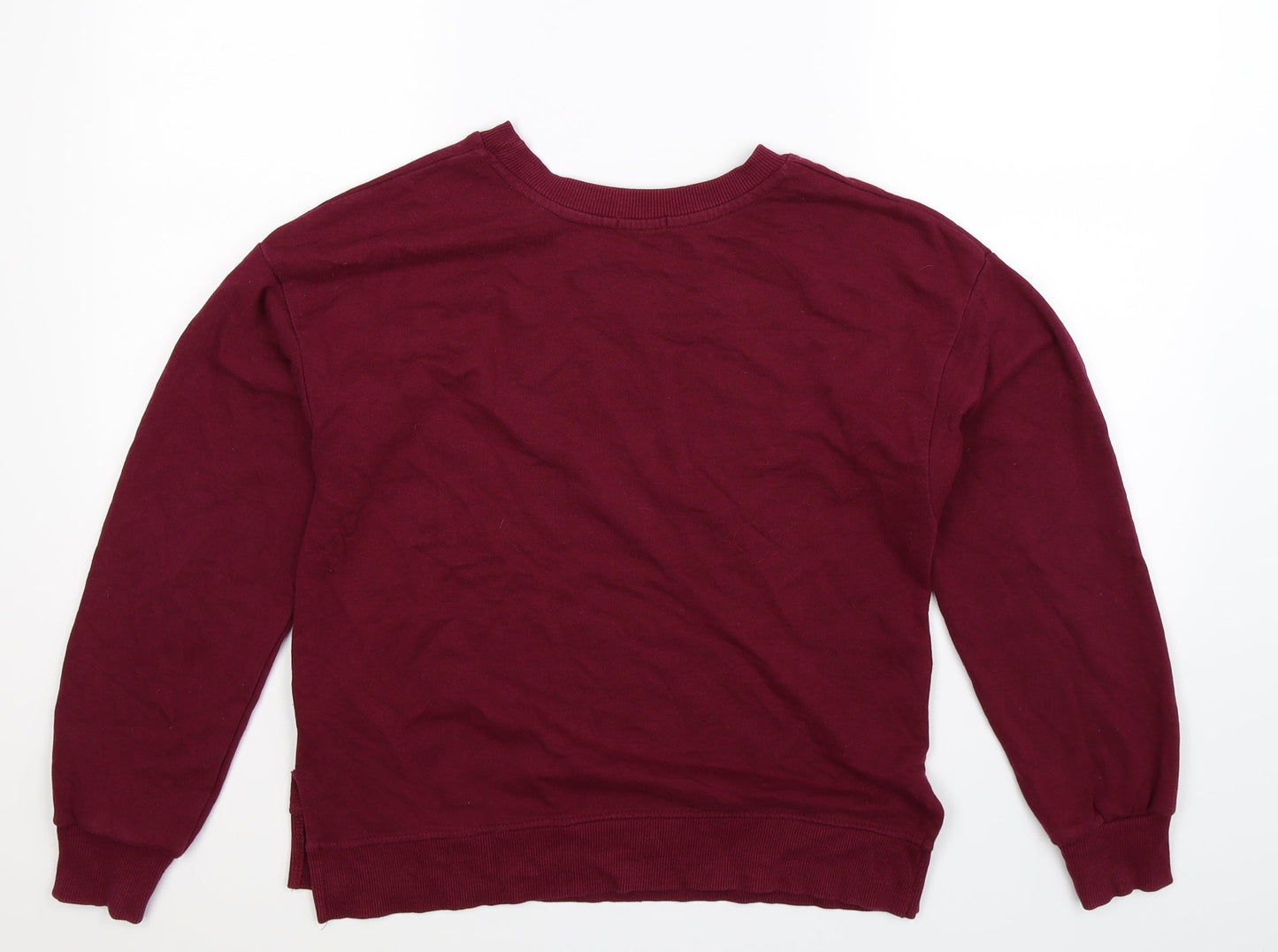 Bershka Womens Purple   Pullover Sweatshirt Size S