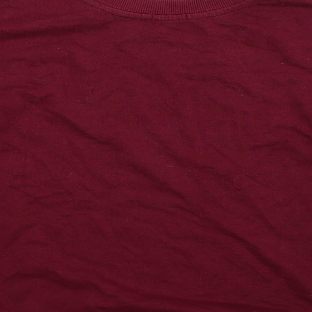 Bershka Womens Purple   Pullover Sweatshirt Size S