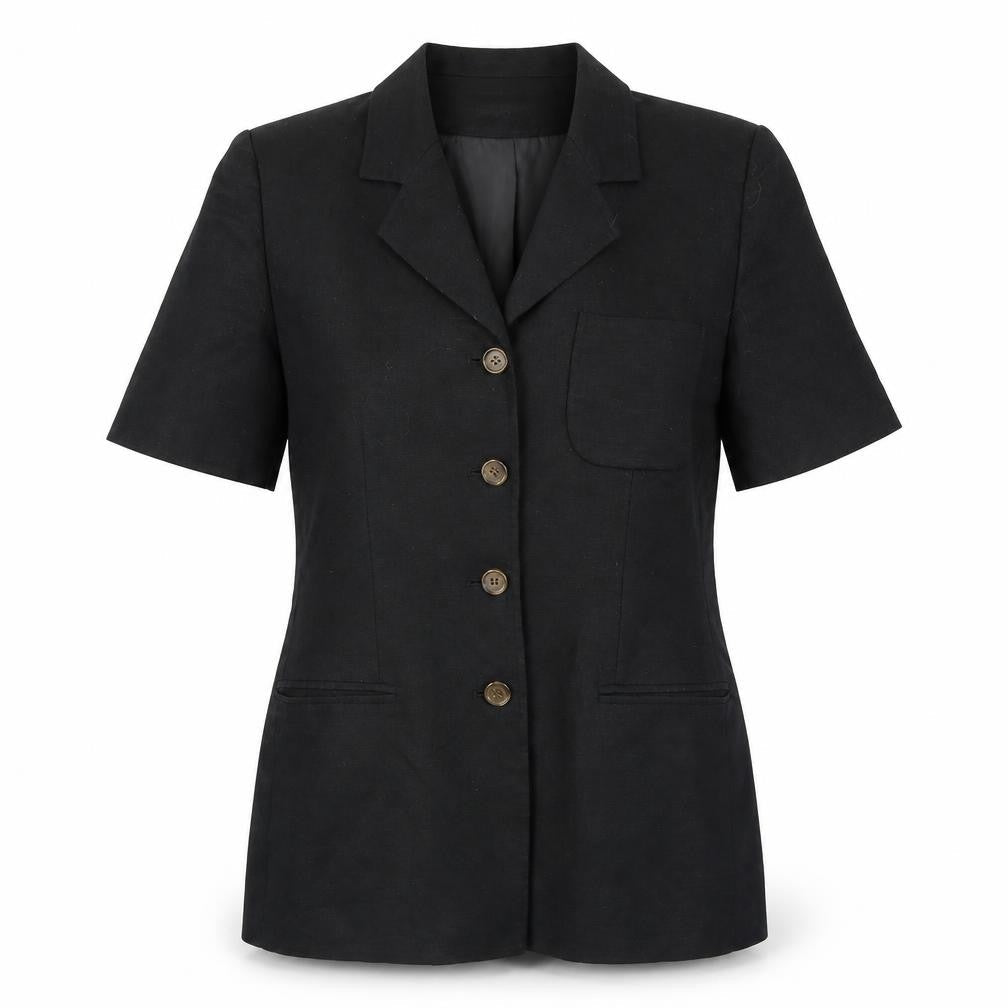 Jennifer Moore Womens Black   Jacket Blazer Size 8