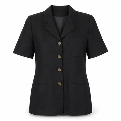 Jennifer Moore Womens Black   Jacket Blazer Size 8