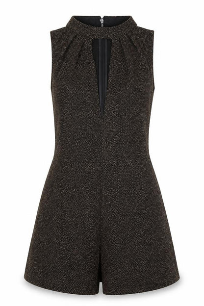 Topshop Womens Gold   A-Line  Size 10