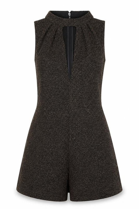 Topshop Womens Gold   A-Line  Size 10