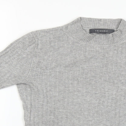Primark Womens Grey   Pullover Jumper Size 6
