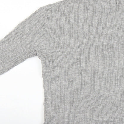 Primark Womens Grey   Pullover Jumper Size 6