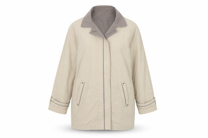 Womens UK Size M Telemac Beige Jacket