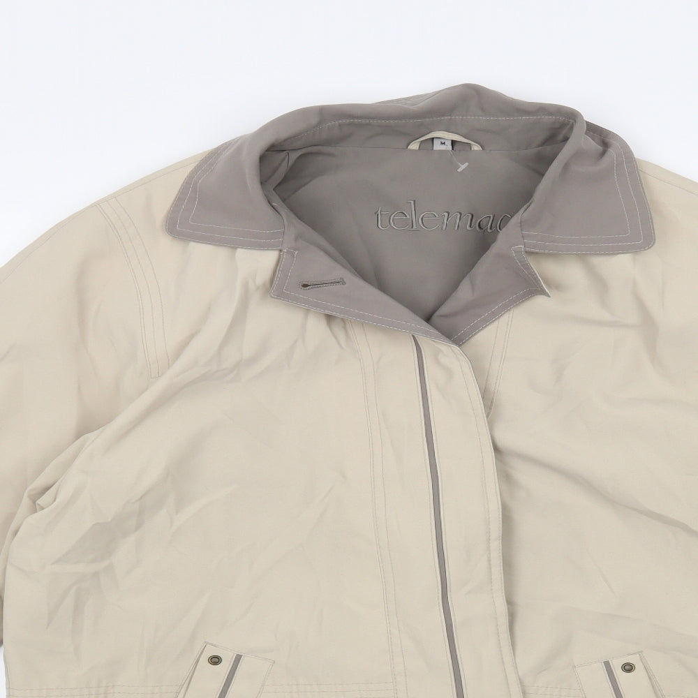 Womens UK Size M Telemac Beige Jacket