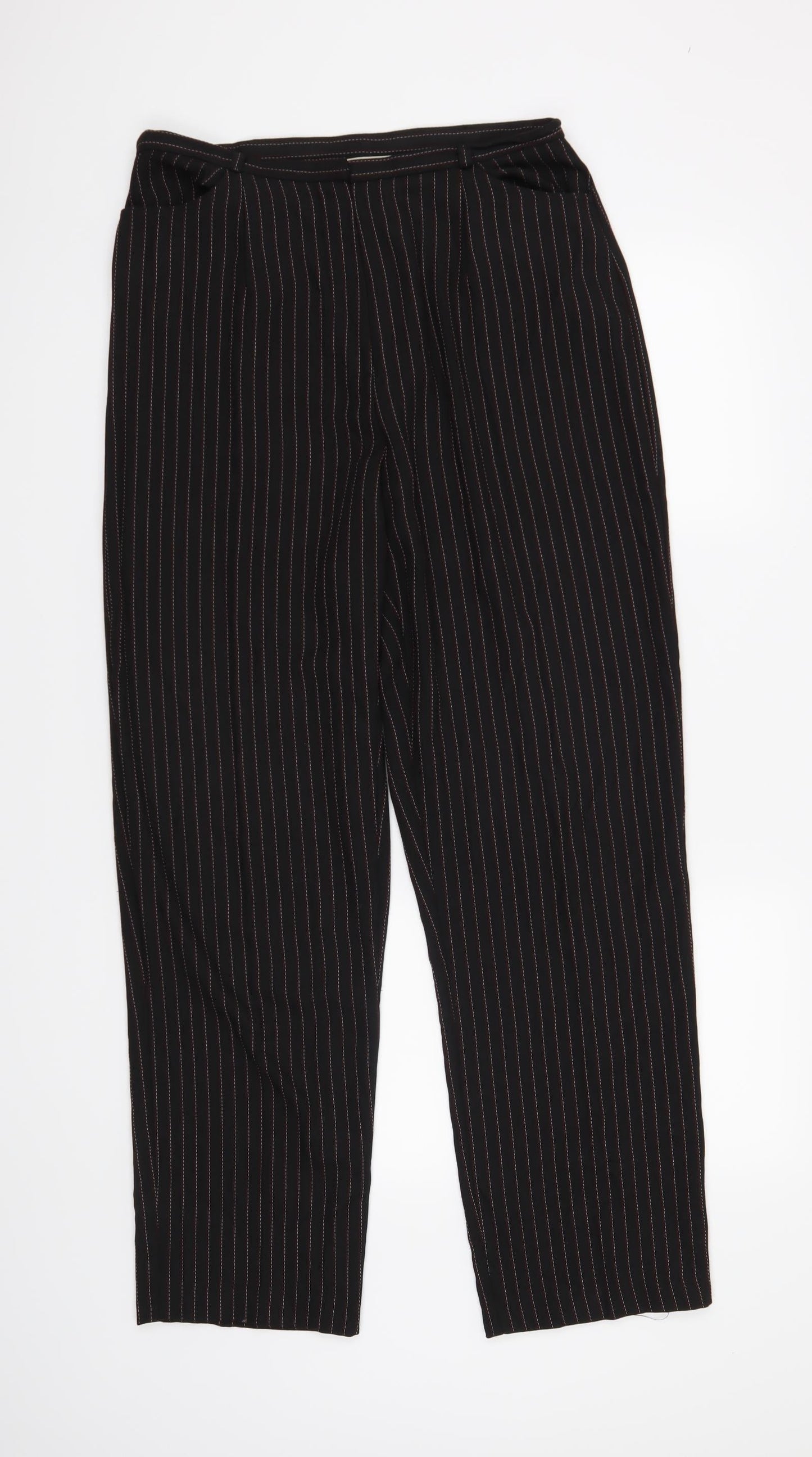 De Keyser Womens Black   Trousers  Size 14 L30 in