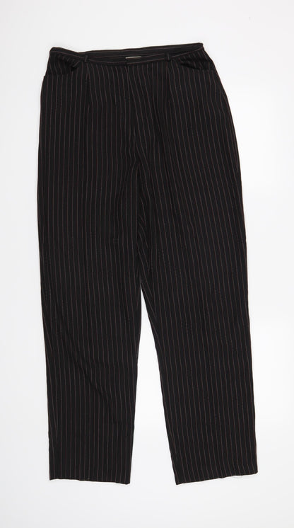 De Keyser Womens Black   Trousers  Size 14 L30 in