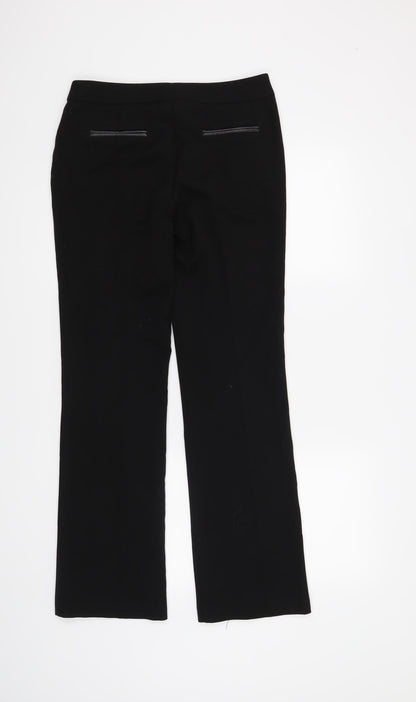 Womens UK Size 6 F&F Regular Fit  Black Trousers