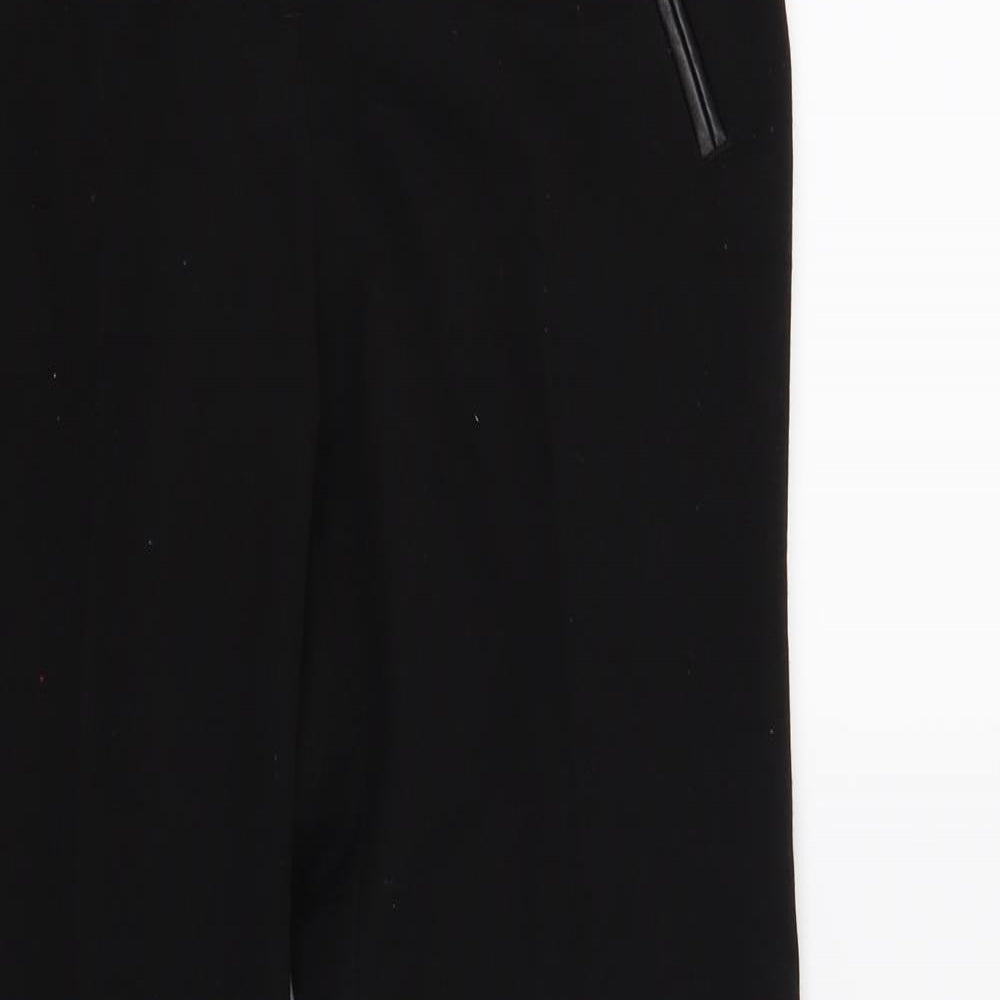 Womens UK Size 6 F&F Regular Fit  Black Trousers