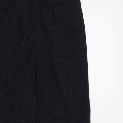 M&S Womens Blue   Trousers  Size 14 L26 in
