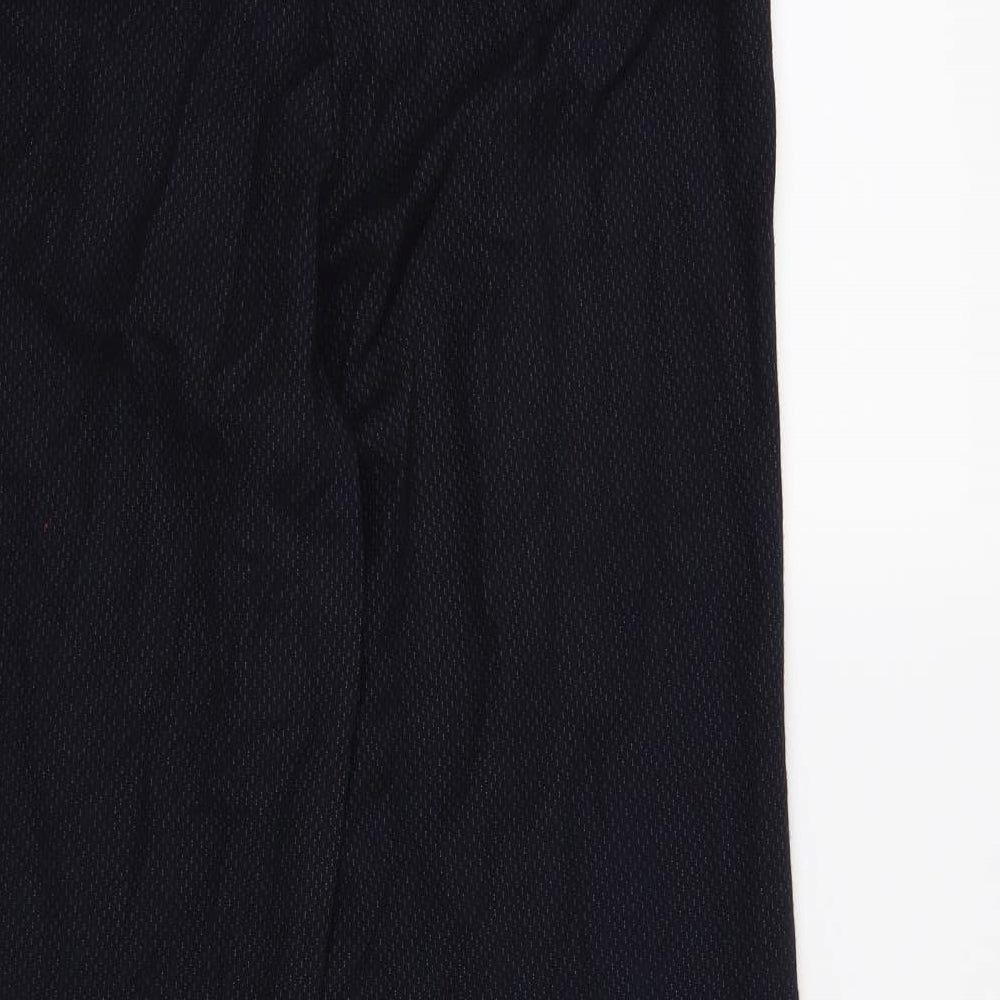 M&S Womens Blue   Trousers  Size 14 L26 in