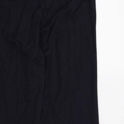M&S Womens Blue   Trousers  Size 14 L26 in