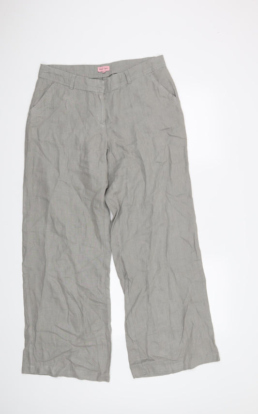 Phase Eight Womens Grey   Trousers  Size 12 L30 in