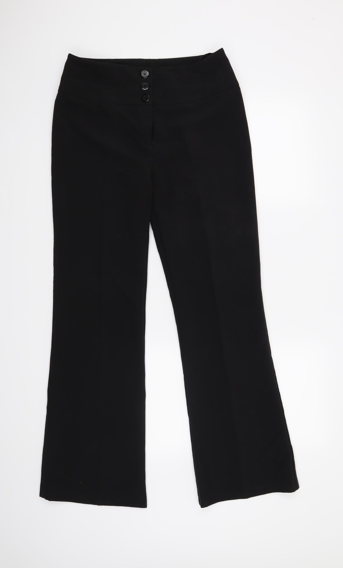 George Womens Black   Trousers  Size 10 L29 in
