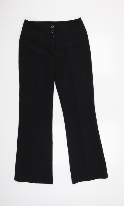 George Womens Black   Trousers  Size 10 L29 in