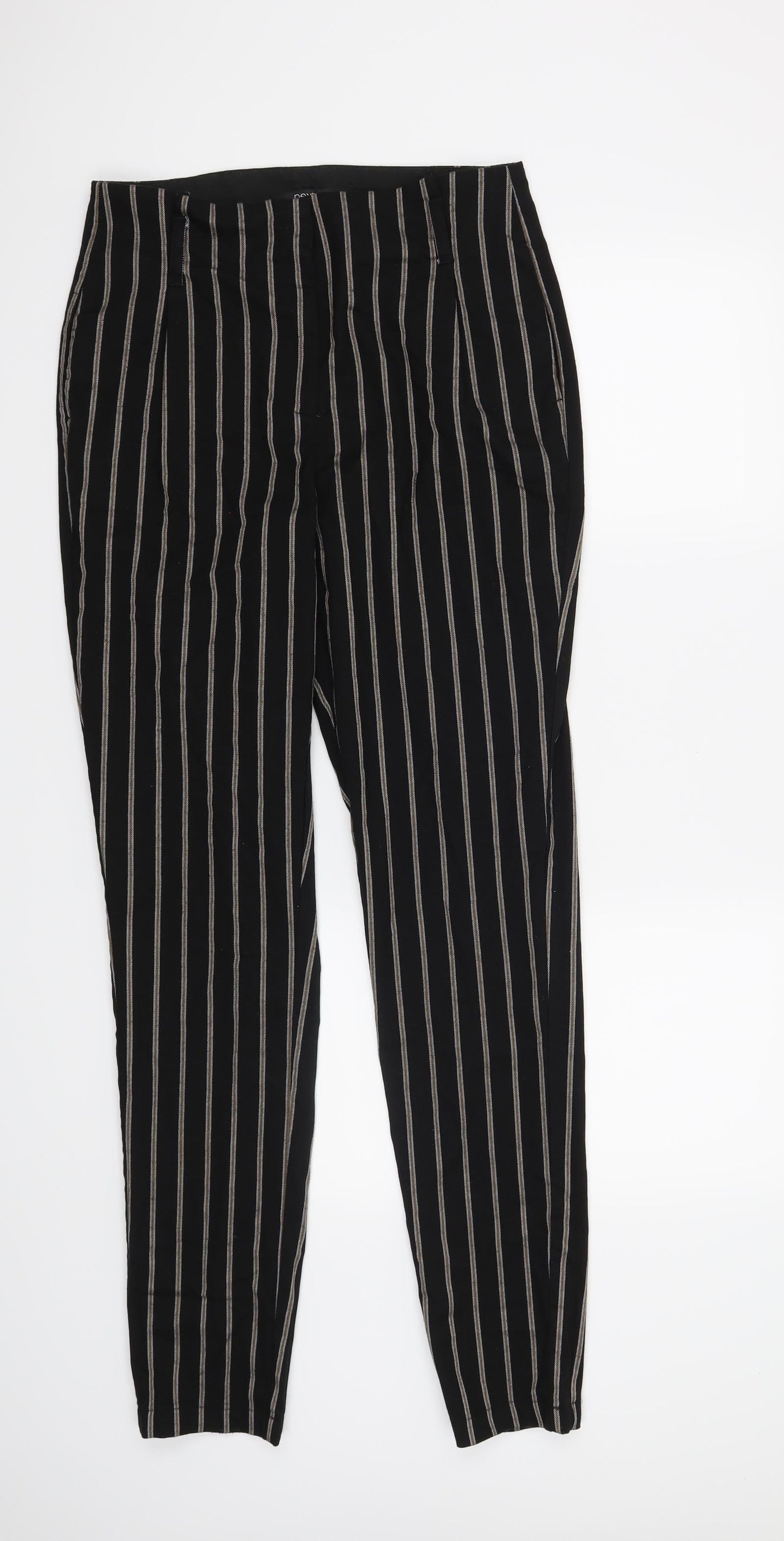 Womens UK Size 8 NEXT Regular Fit  Black Trousers