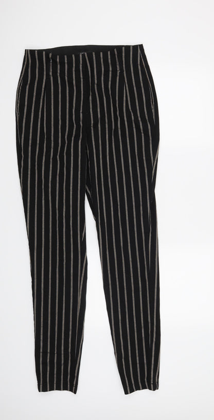Womens UK Size 8 NEXT Regular Fit  Black Trousers