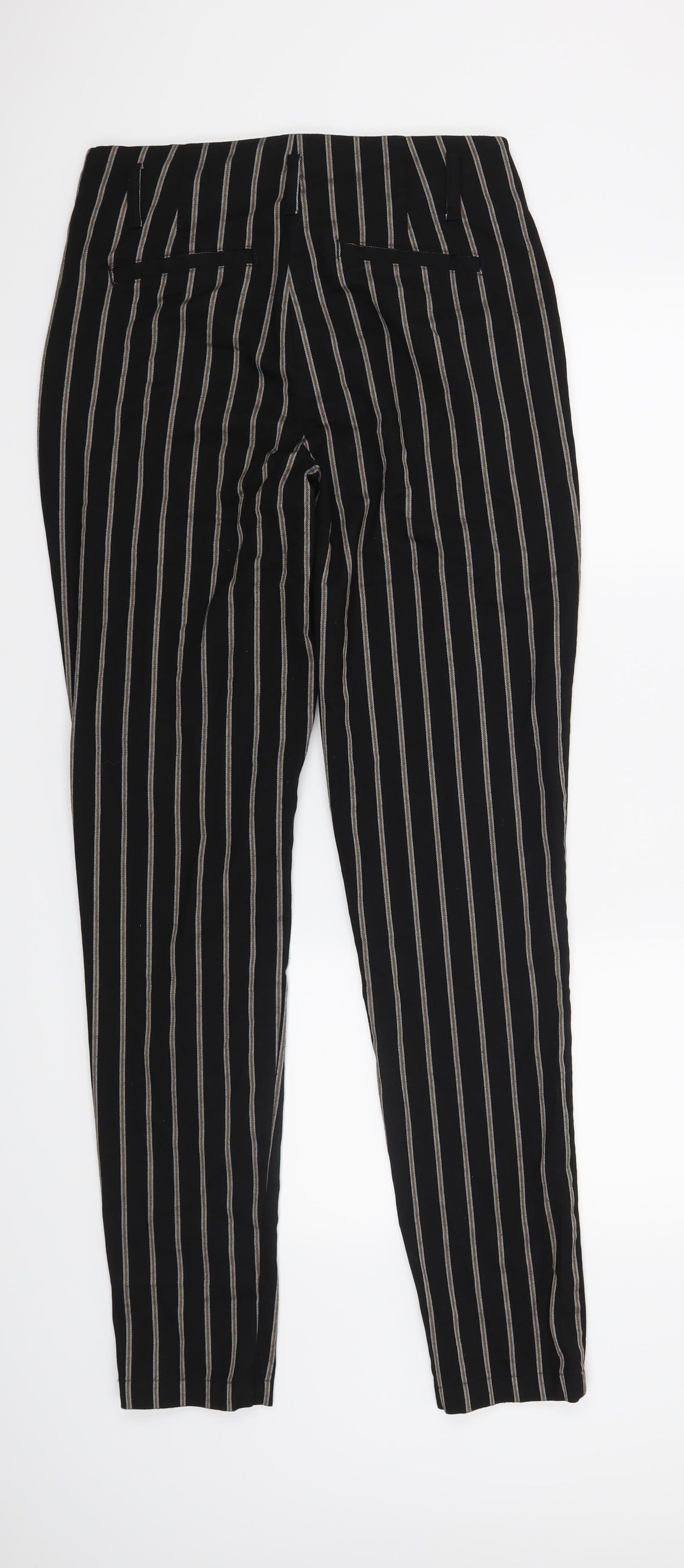 Womens UK Size 8 NEXT Regular Fit  Black Trousers