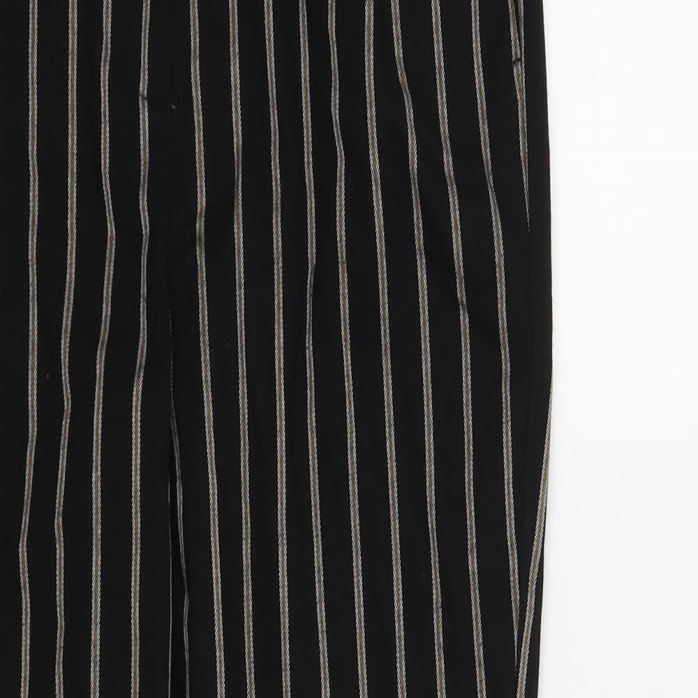 Womens UK Size 8 NEXT Regular Fit  Black Trousers