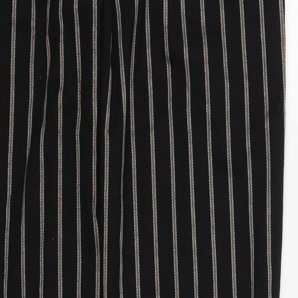 Womens UK Size 8 NEXT Regular Fit  Black Trousers