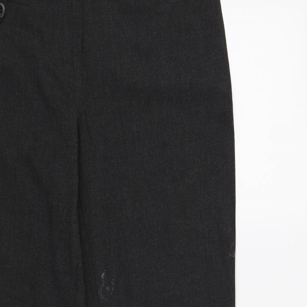 Womens UK Size 12 Marks and Spencer Regular Fit  Grey Trousers