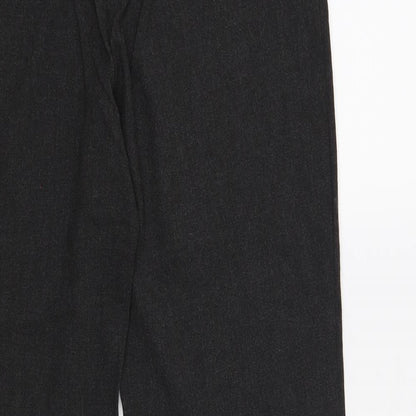 Womens UK Size 12 Marks and Spencer Regular Fit  Grey Trousers