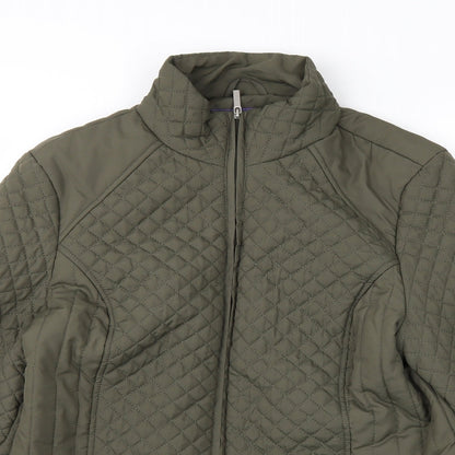 Autonomy Womens Green   Puffer Jacket Coat Size 14