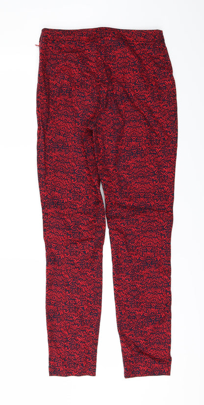 Womens UK Size 6 NEXT  Jogger Red Leggings