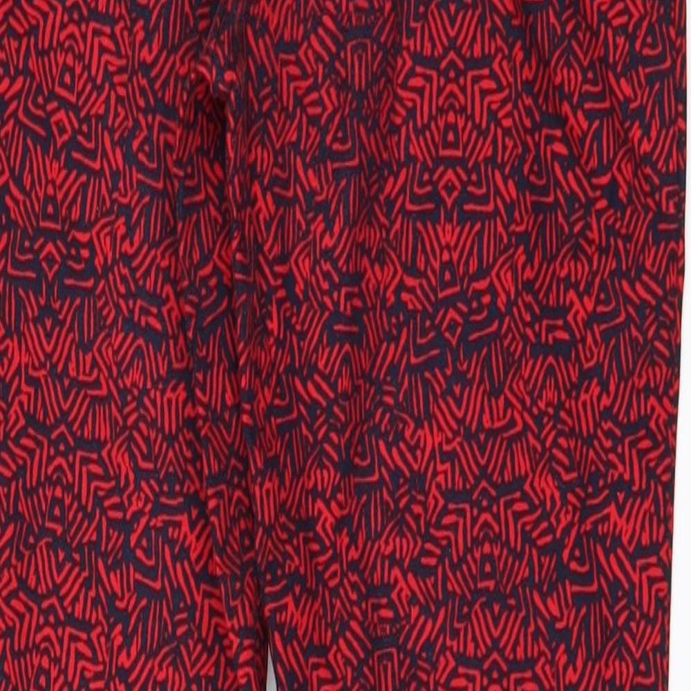 Womens UK Size 6 NEXT  Jogger Red Leggings