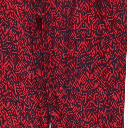 Womens UK Size 6 NEXT  Jogger Red Leggings