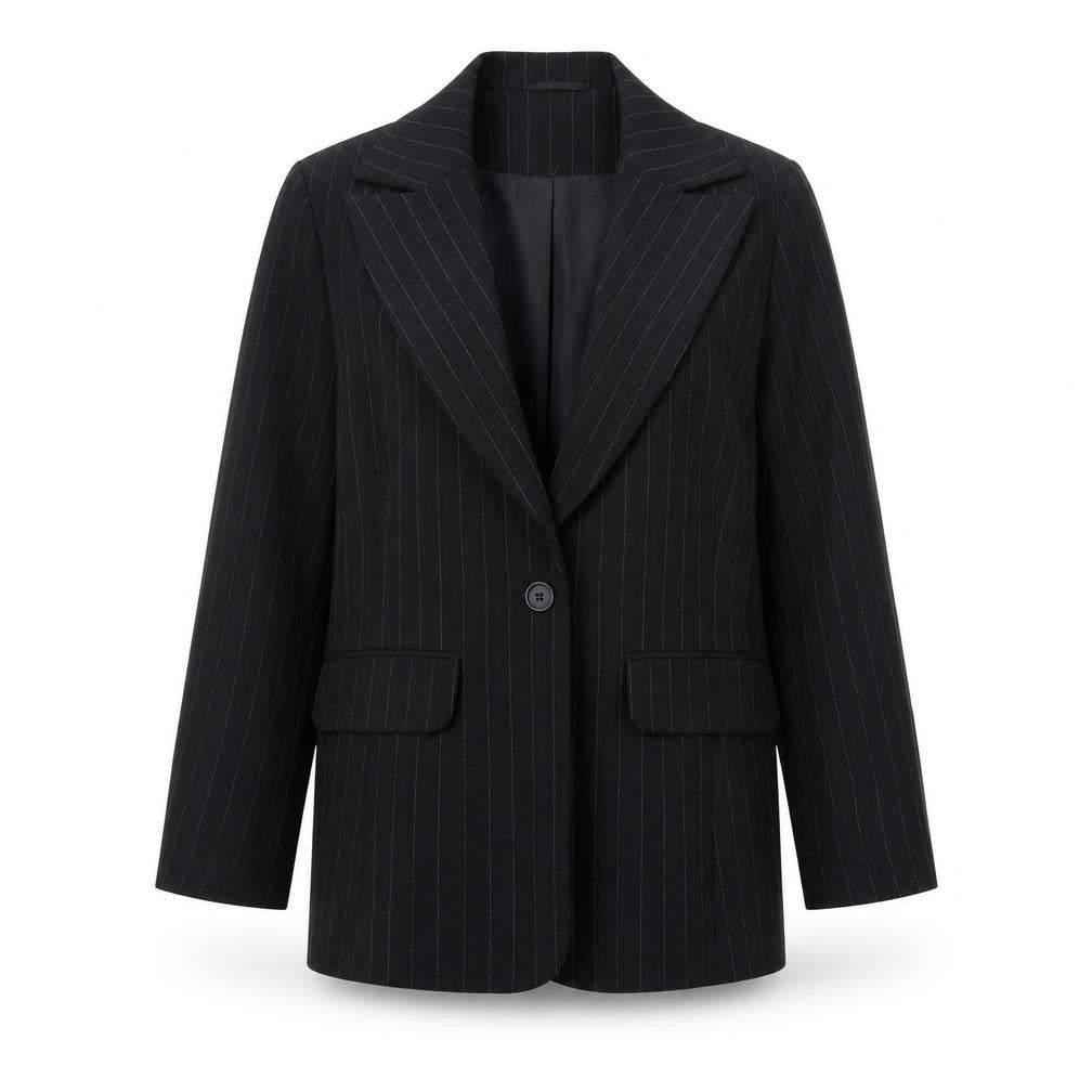 Womens UK Size 12 Atmosphere Black Overcoat