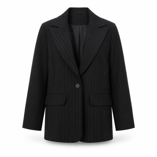 Womens UK Size 12 Atmosphere Black Overcoat