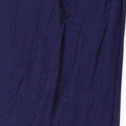 George Womens Purple   Trousers  Size 8 L26 in