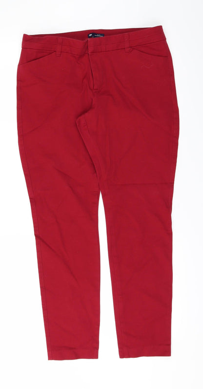 Gap Womens Red   Straight Jeans Size 10 L26 in