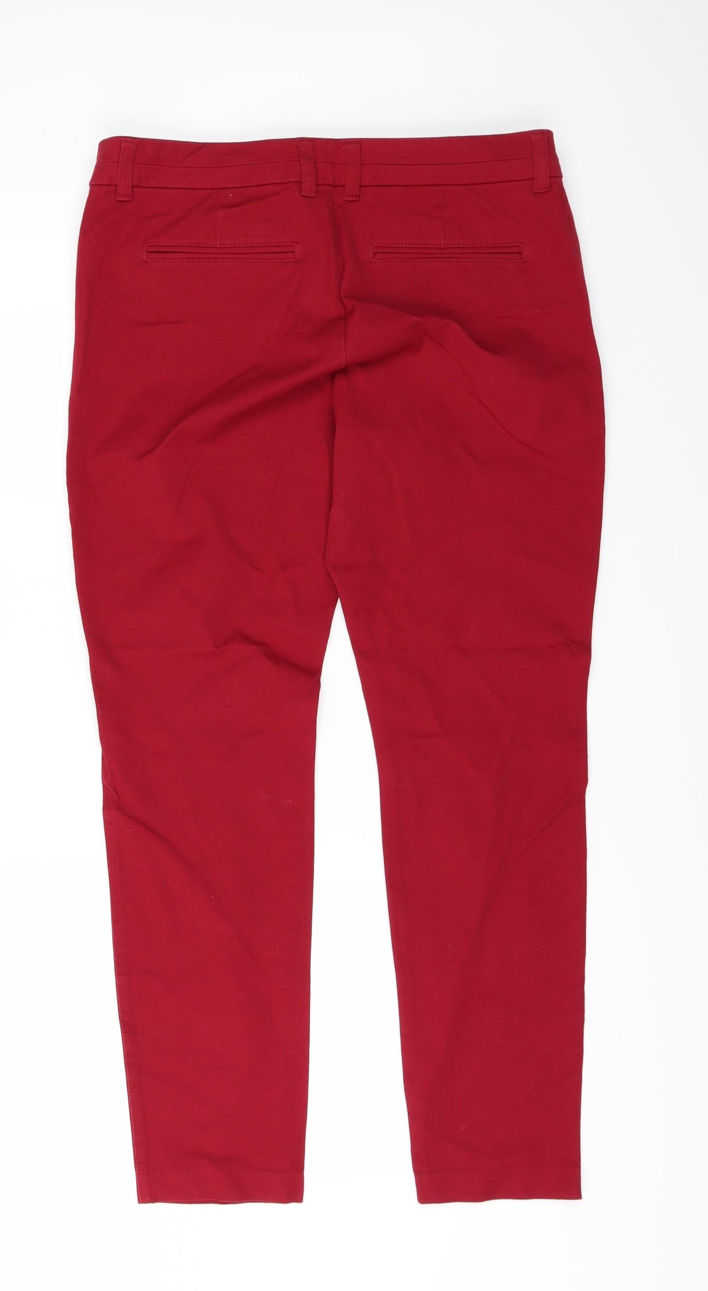 Gap Womens Red   Straight Jeans Size 10 L26 in