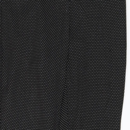 Womens UK Size 8 NEXT Regular Fit  Black Trousers