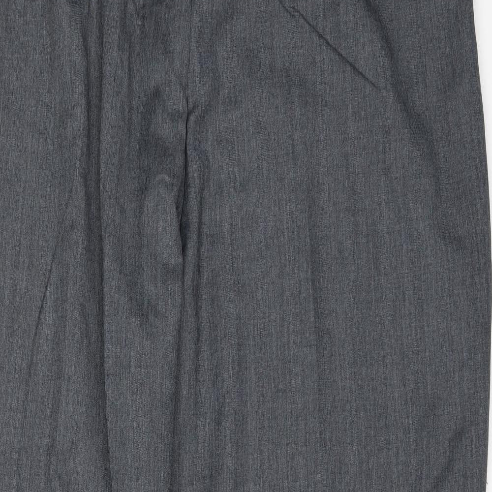 Mens UK Size 28 buisness solutions Regular Fit  Grey Trousers