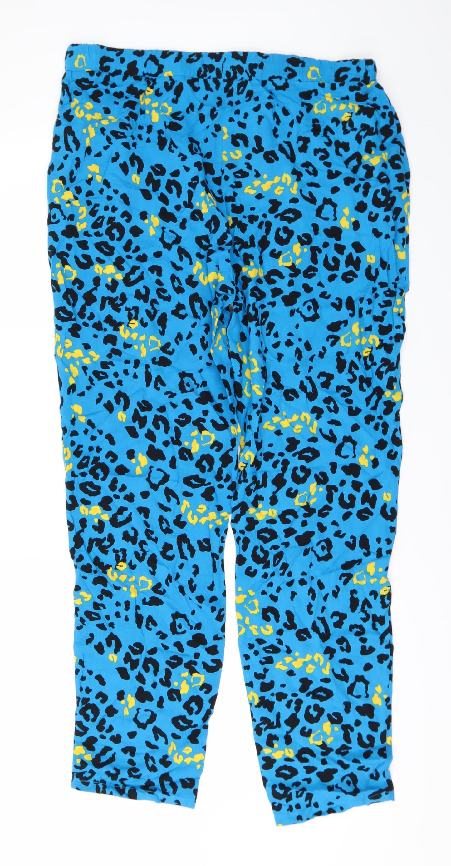 Womens UK Size 10 Papaya Regular Fit  Blue Trousers