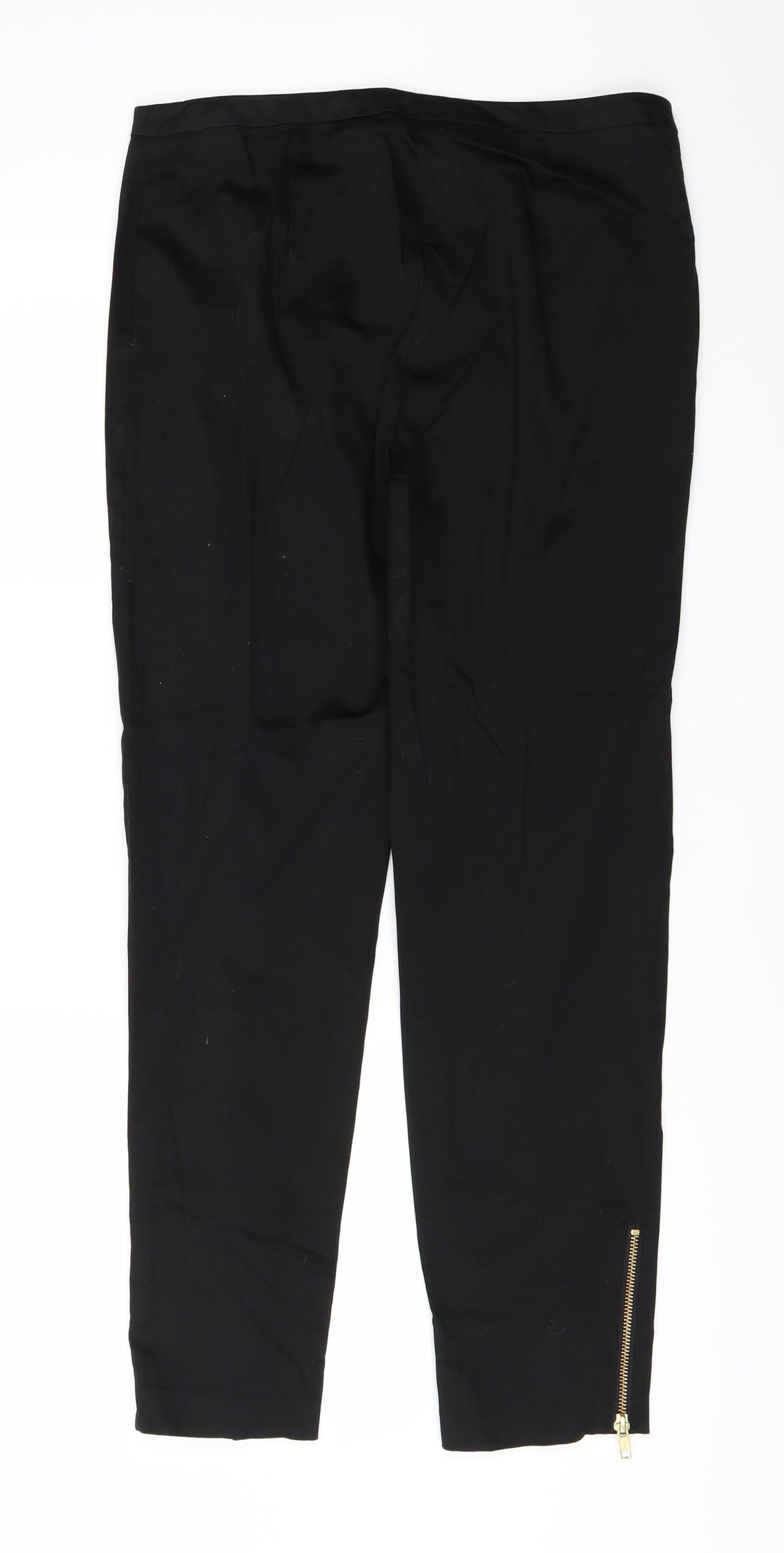 George Womens Black   Trousers  Size 10 L26 in