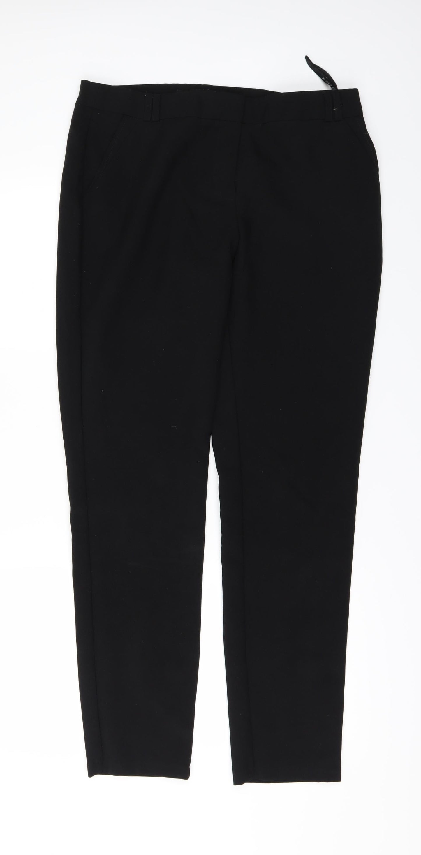 Womens UK Size 12 Atmosphere Regular Fit  Black Trousers