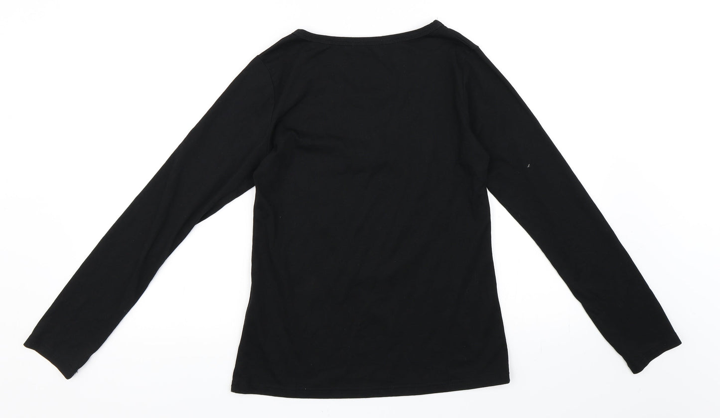 My Pink Tee Womens Black   Basic T-Shirt Size M