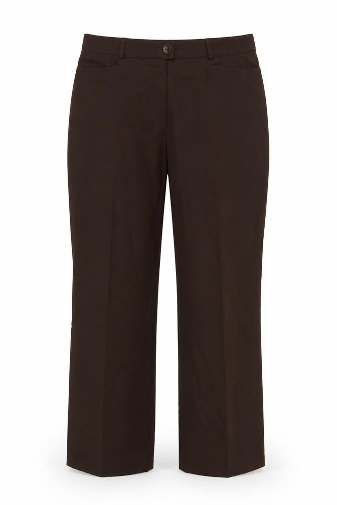 Womens UK Size 35 in Basler Regular Fit  Brown Trousers